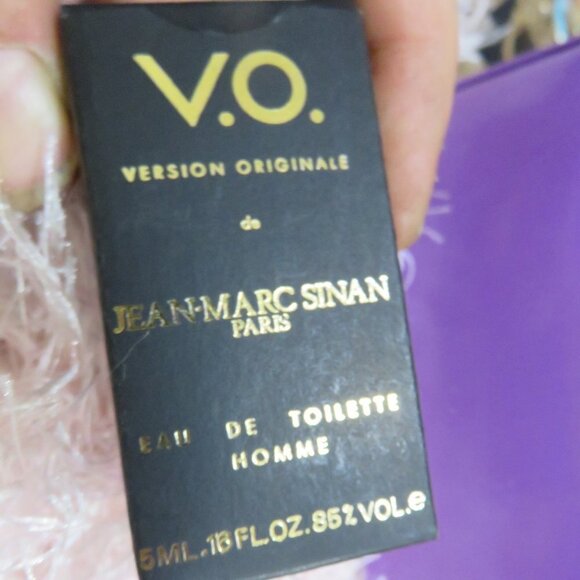 V.O. Version Originale Jean-Marc Sinan for men LAVENDER JASMINE CEDAR LILY ROSE - Picture 3 of 3
